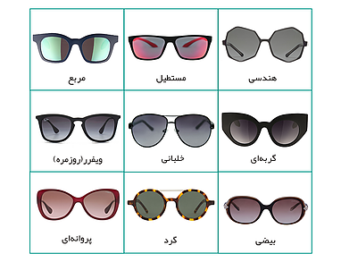چه فرم عینکی بهم میاد؟؟؟